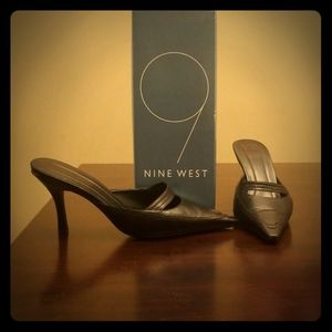 Nine West High Heeled Mule